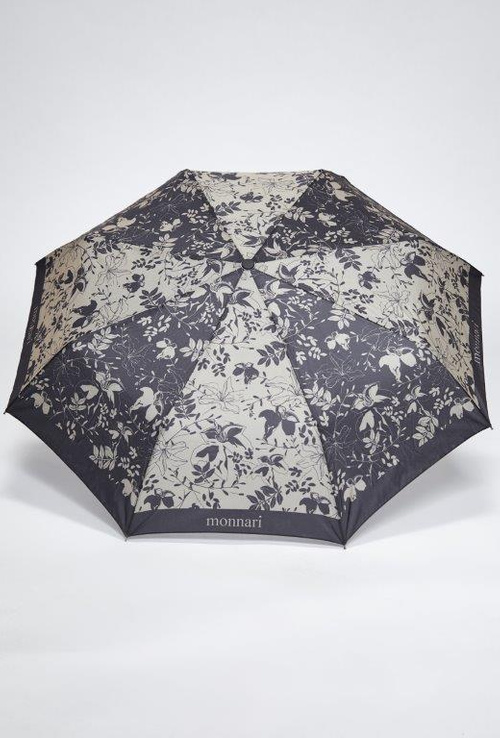 Parasol Składany Monnari UMB0060-M15 Grafitowo-Beżowy
