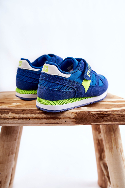 Dziecięce Buty Sportowe Big Star KK374007 Niebieskie