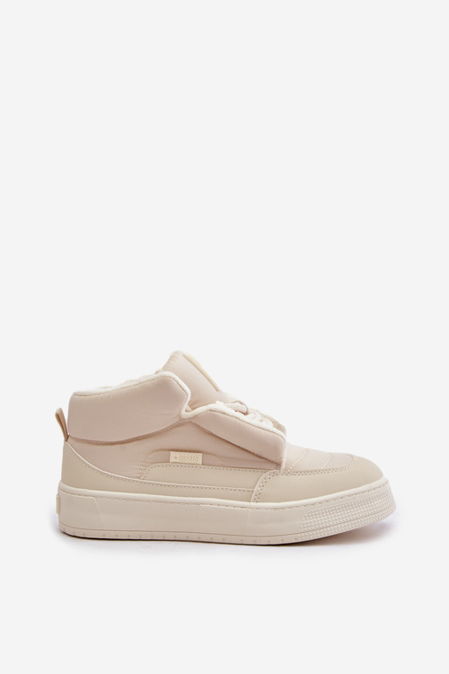 Śniegowce Damskie Big Star OO274A531 Kremowe