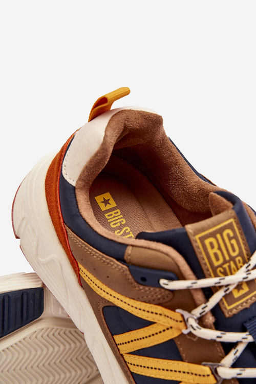 Męskie Buty Sportowe Memory Foam Multikolor Big Star MM174272
