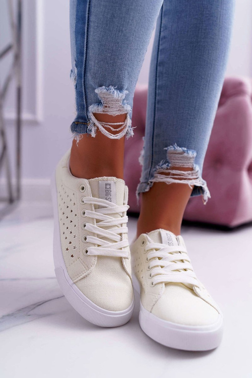 Damskie Trampki Big Star Żółte DD274048