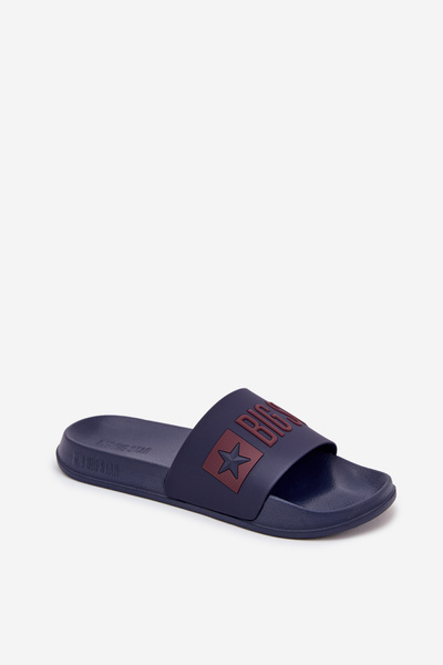 Klapki Męskie Big Star SS174361 Granatowe