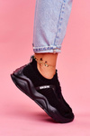 Damskie Sportowe Obuwie Big Star Czarne FF274955