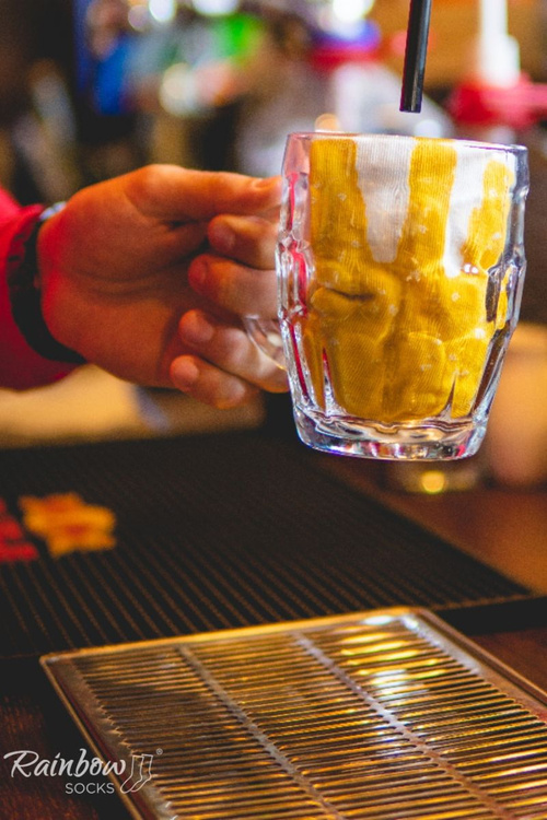 Skarpetki Rainbow Socks W Puszce Piwo 1 Para