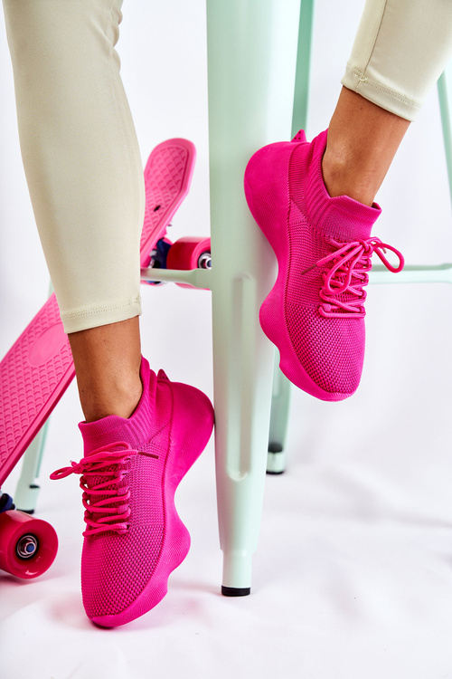 Wsuwane Buty Sportowe Damskie Fuksja Dalmiro