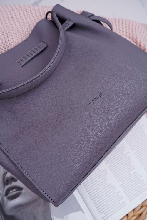 Torebka Damska Klasyczna Monnari Szara BAG8960-019