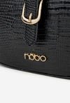 Torebka Listonoszka Z Drobnym Tłoczeniem NOBO BAG5780-M20 Czarna