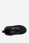 Buty Trekkingowe Trapery Dziecięce Ocieplane Big Star SS374075 Czarne