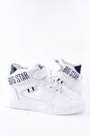 Dziecięce Sportowe Buty BIG STAR II374034 Biało-Granatowe