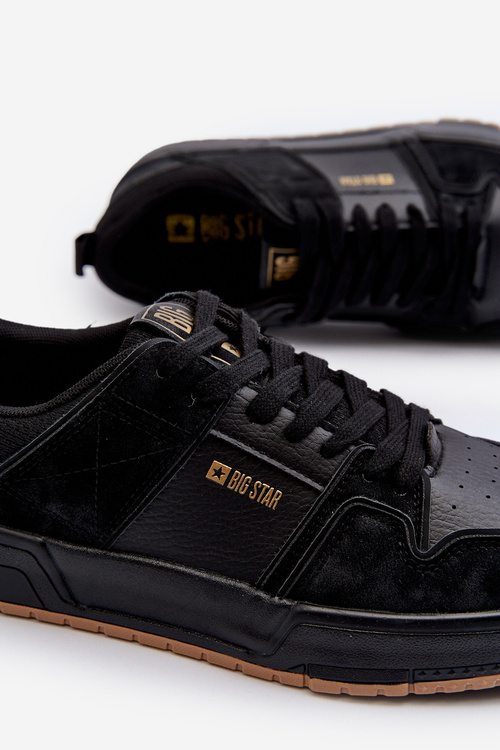 Sneakersy Męskie Big Star NN174094 Czarne