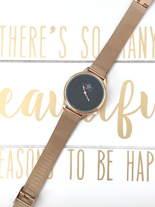 Damski Zegarek Michael John Sceptre Czarna Tarcza