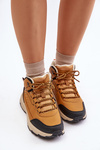 Buty Trekkingowe Młodzieżowe Ocieplane McKeylor 14011 Camel