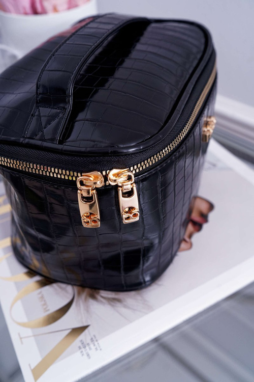 Duża Damska Kosmetyczka Czarna NOBO NCOS-I0331-C020