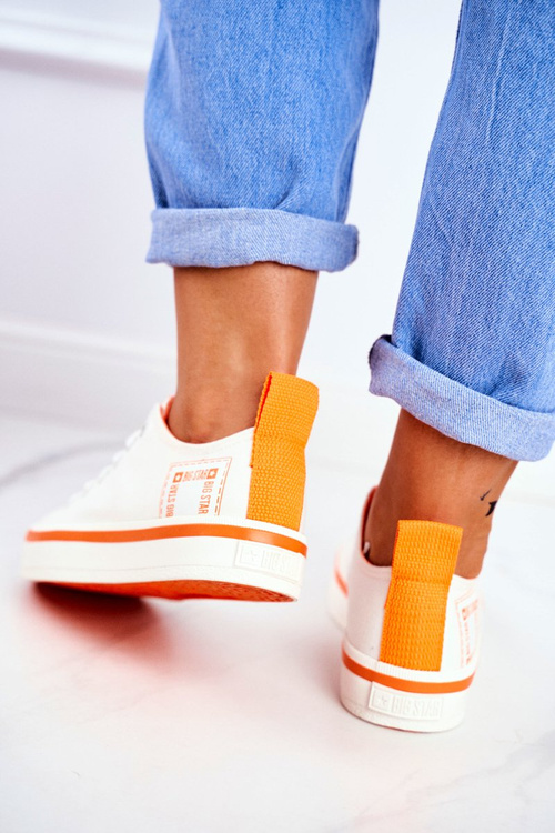 Damskie Trampki Big Star Białe FF274A065