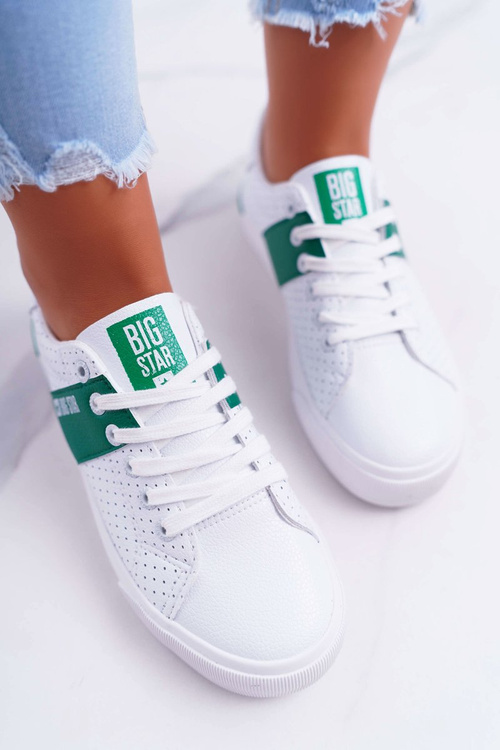 Trampki Damskie Big Star Białe EE274336