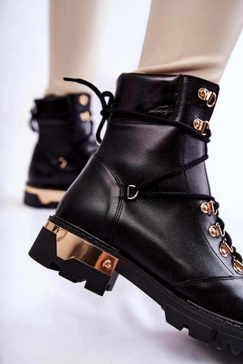 Botki Workery Lewski Shoes 3243 Czarne