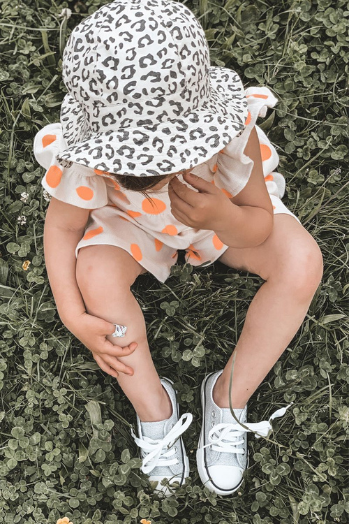 Dziecięce Brokatowe Trampki Srebrne Bling-Bling