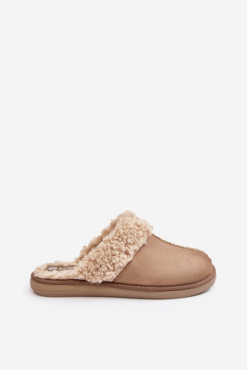 Ocieplane Kapcie Damskie Inblu EK000010 Beżowe