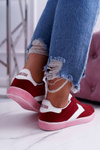 Obuwie Sportowe Damskie Big Star Czerwone DD274298