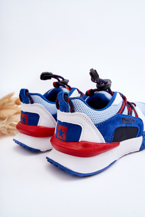 Dziecięce Buty Sportowe Memory Foam System Big Star LL374220 Niebieskie