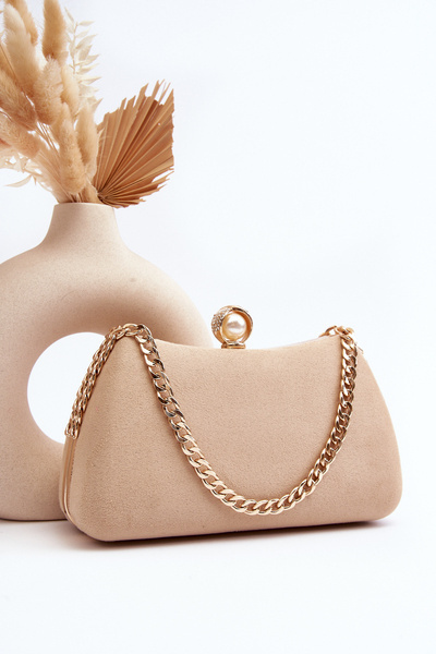 Torebka Wizytowa Kopertówka Nadrei Khaki