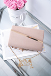 Damska Różowa Torebka Wieczorowa Brokat