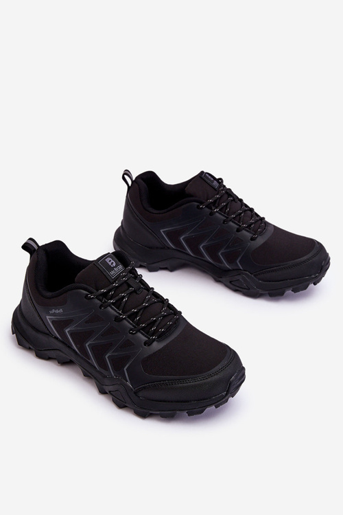 Męskie Buty Sportowe Trekkingowe Softshell Czarne Jack