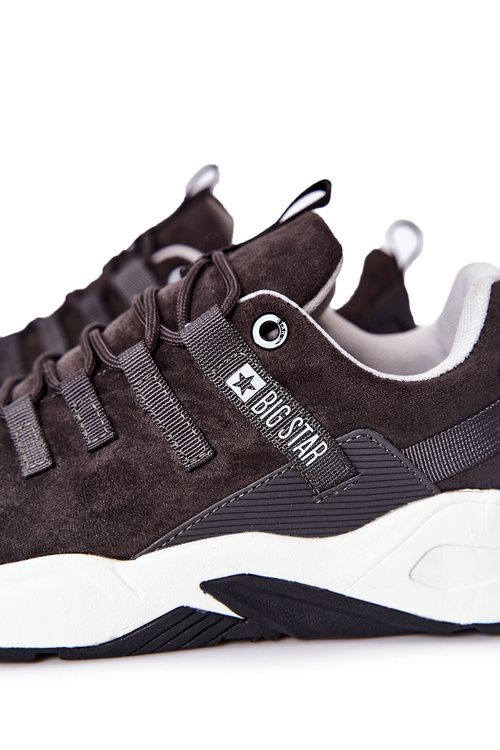 Sportowe Buty Big Star Memory Foam Szare II174184