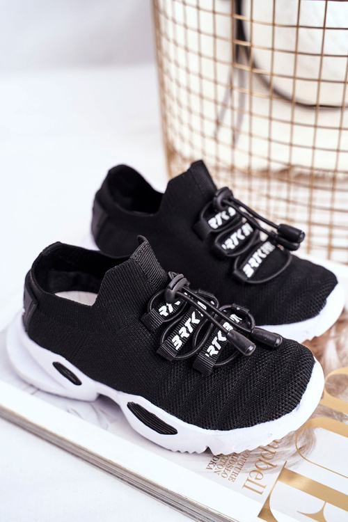 Obuwie Sportowe Dziecięce Bartek Czarne T-75203/W35