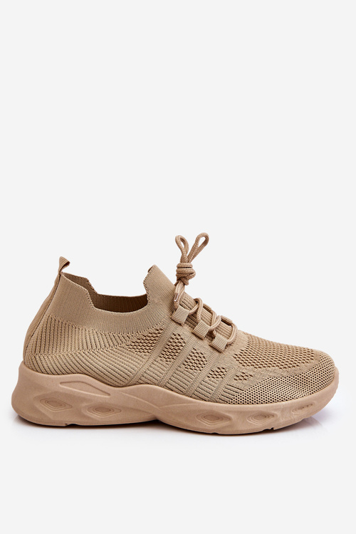 Wsuwane Damskie Buty Sportowe Beżowe Ellison