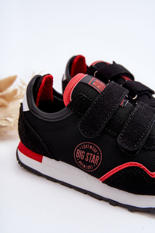 Dziecięce Sneakersy Memory Foam System Big Star LL374179 Czarne