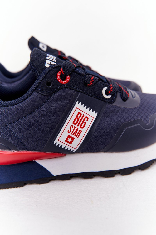 Dziecięce Sportowe Buty Memory Foam Big Star HH374171 Granatowe