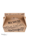 Skarpetki Rainbow Socks Meal Socks Box Burger Frytki Piwo 5 Par