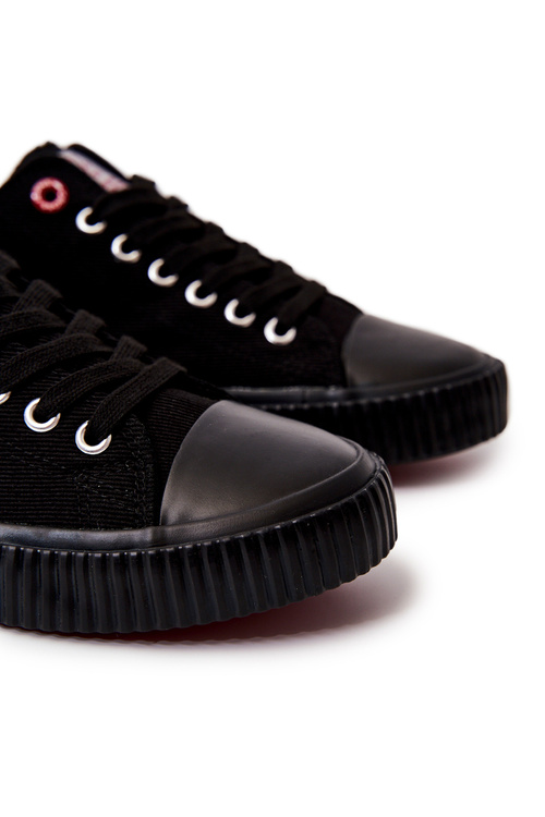 Klasyczne Męskie Trampki Cross Jeans JJ1R4032C Czarne