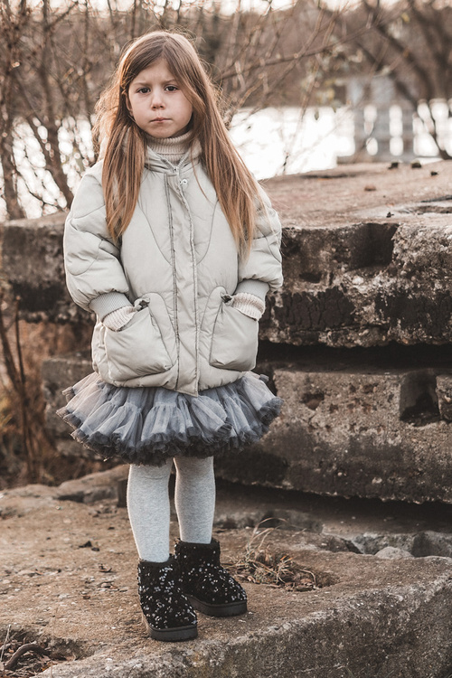 Dziecięce Śniegowce Botki Ocieplane Z Cekinami Czarne Rebbica