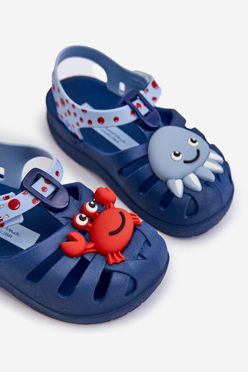 Sandałki Dziecięce Na Rzep 83486 Ipanema Summer XIII Baby Niebieskie
