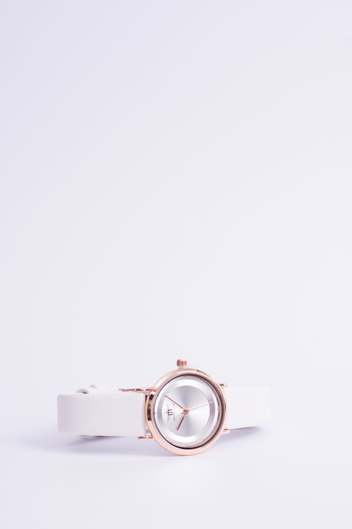 Damski Zegarek Michael John Paule Biały