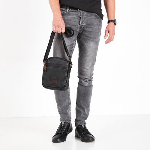 Męska Saszetka BIG STAR GG574091 Czarna