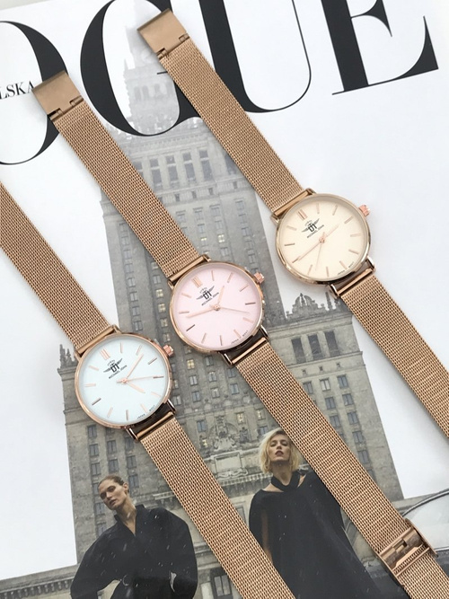 Damski Zegarek Michael John Florence Błękitna Tarcza 32mm