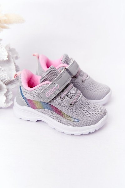Dziecięce Sportowe Buty Sneakersy Szare Ready Go!