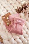Damskie Ocieplane Skarpetki Różowe Warm