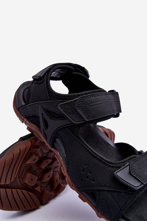 Męskie Sportowe Sandały 4F 4FSS23FSANM018-20S Czarne