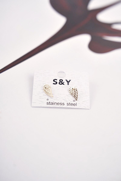 Damskie Kolczyki Złote Fly Away