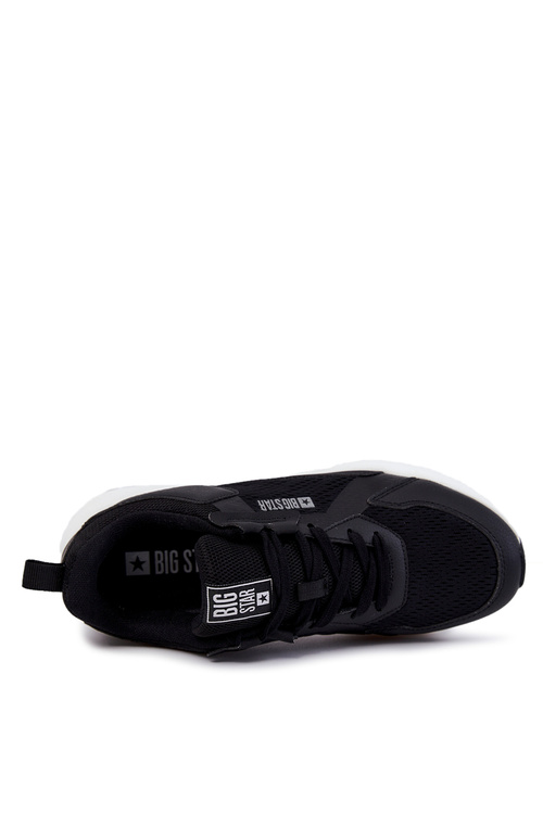 Męskie Sportowe Buty Sneakersy Big Star JJ174401 Czarne