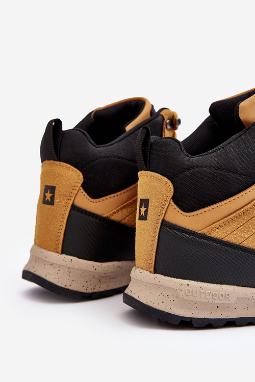 Damskie Ocieplane Buty Trekkingowe Camel Big Star MM274479