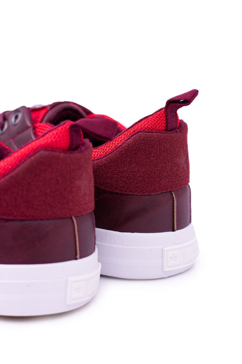 Big Star Męskie Bordowe Trampki Tenisówki BB174011