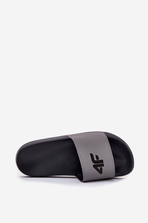 Klapki Męskie 4F 4FRMM00FSLIM011-25S Szare