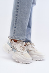 Sneakersy Damskie GOE NN2N4039B Białe