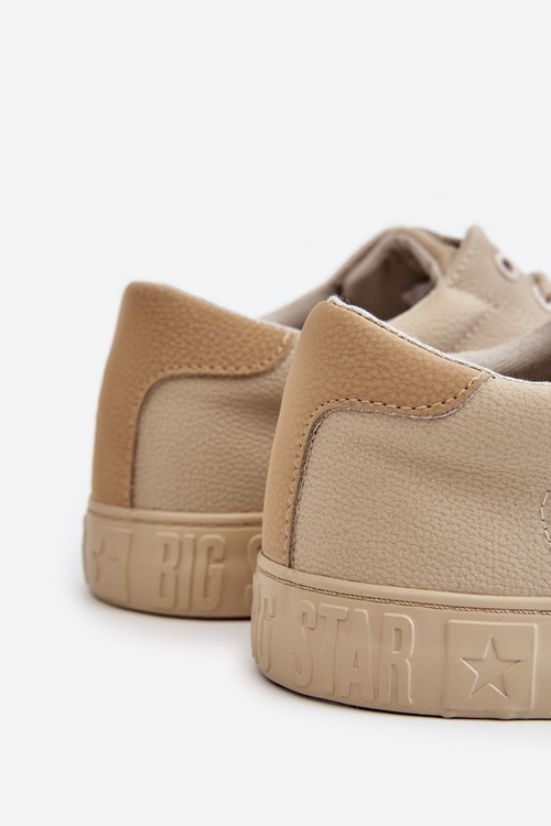 Męskie Tenisówki Big Star LL174132 Beżowe
