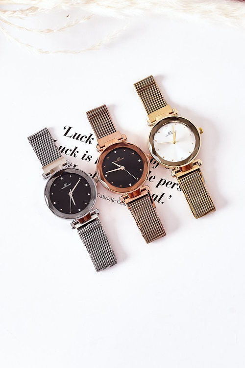 Zegarek Na Bransolecie Mesh Giorgio&Dario Złoty